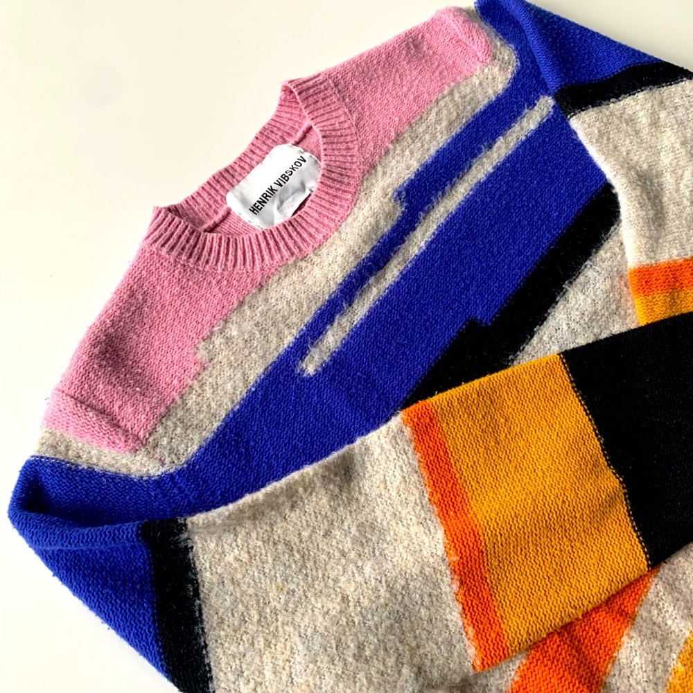 Henrik Vibskov Men’s Wool Sweater